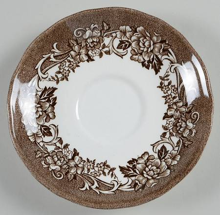 Stratford Stage Brown Saucer