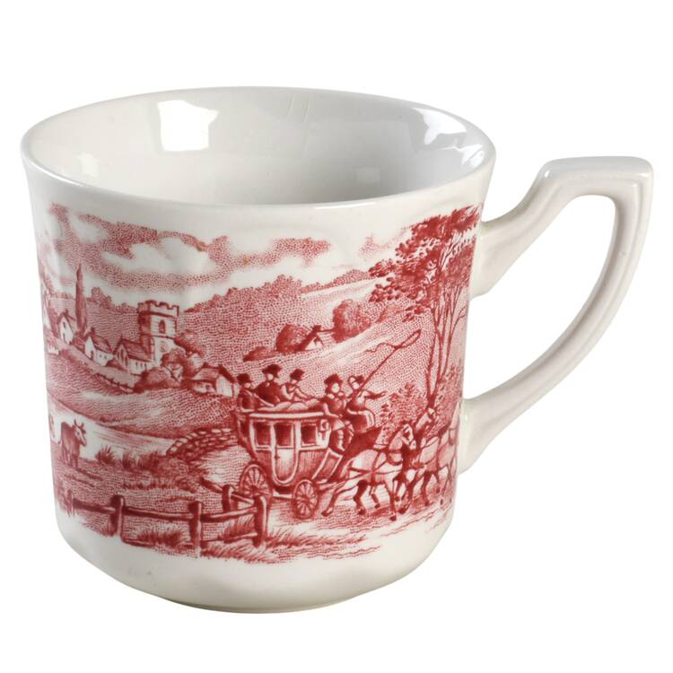 Stratford Stage Pink Flat Cup