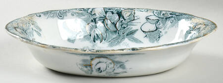 Sweet Pea 9" Oval Vegetable Bowl