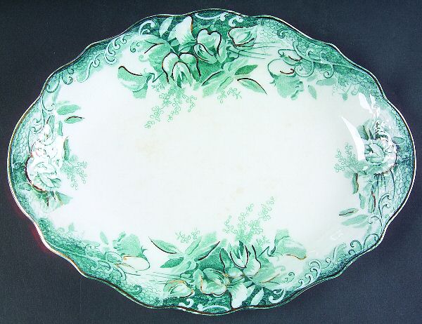 Sweet Pea 12" Oval Serving Platter