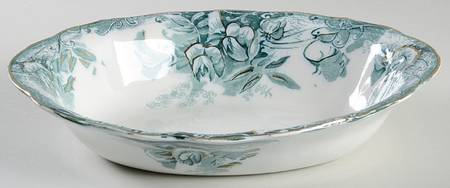 Sweet Pea 10" Oval Vegetable Bowl