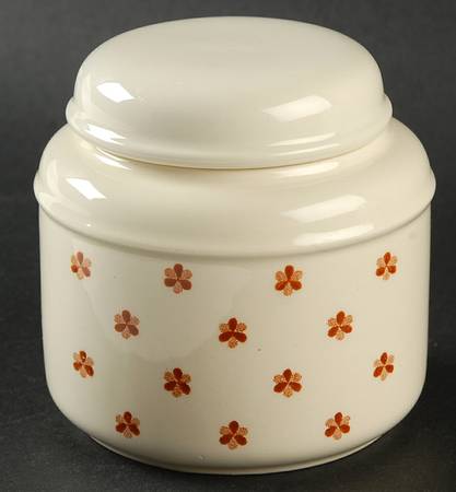 Tapestry Brown Sugar Bowl & Lid