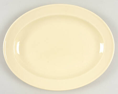 Trend (All Cream) 11" Oval Serving Platter
