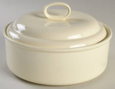 Trend (All Cream) 1.5 Qt Round Covered Casserole