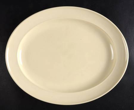 Trend (All Cream) 13" Oval Serving Platter