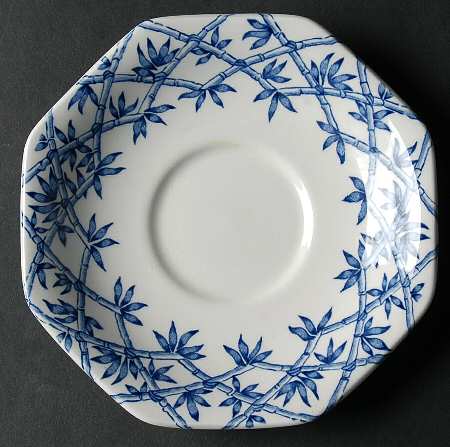 Trellis Blue Saucer