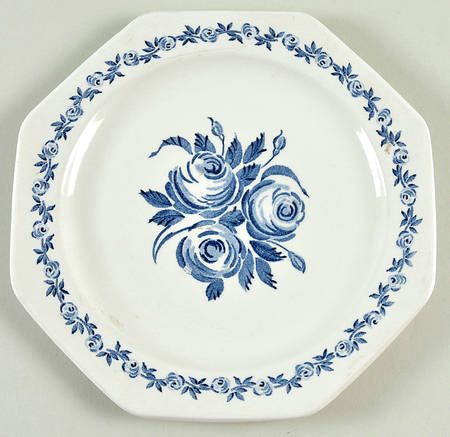Trio Blue Salad Plate