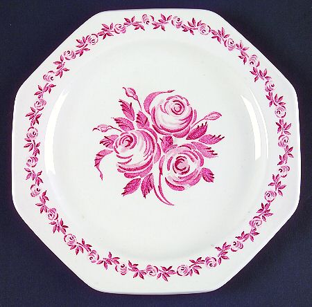 Trio Pink Salad Plate