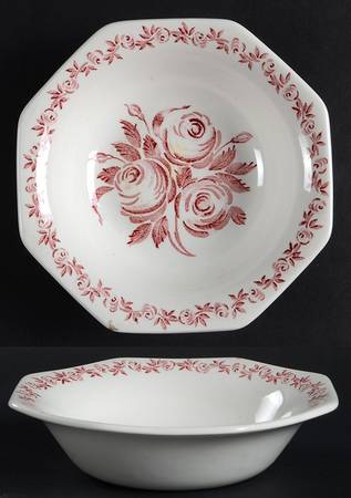 Trio Pink Fruit/Dessert (Sauce) Bowl