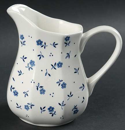 Vanity Fair Blue Creamer