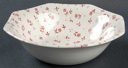 Vanity Fair Pink Coupe Cereal Bowl