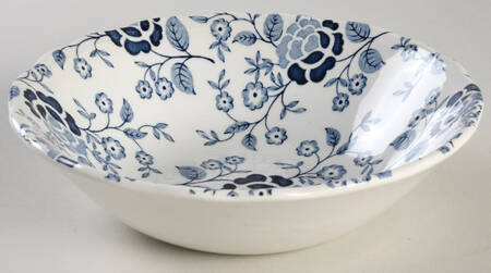 Victoria Blue Coupe Cereal Bowl