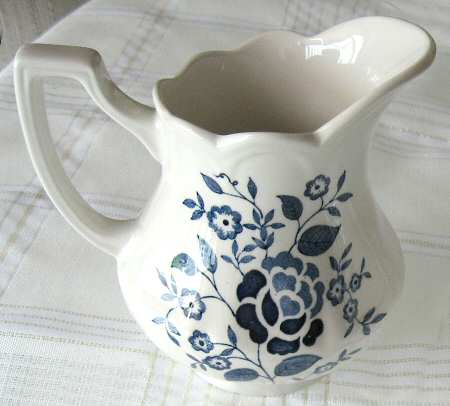 Victoria Blue Creamer