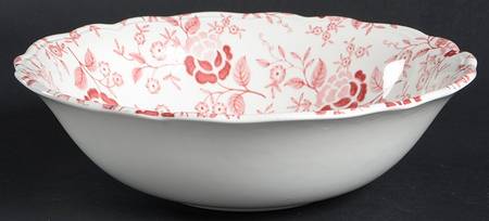 Victoria Red 8" Round Vegetable Bowl