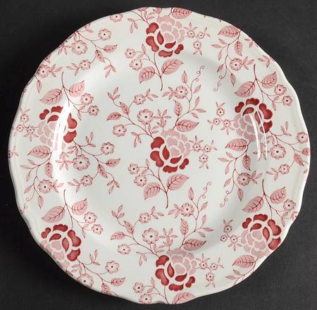 Victoria Red Salad Plate