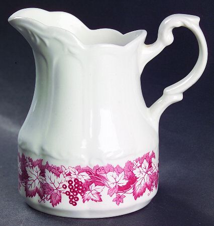 Vine Red (Pink) Creamer
