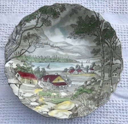 Welcome Home (Cream Background) Coupe Soup Bowl