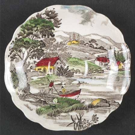 Welcome Home (Cream Background) Saucer