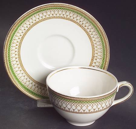 Westminster Flat Cup & Saucer Set