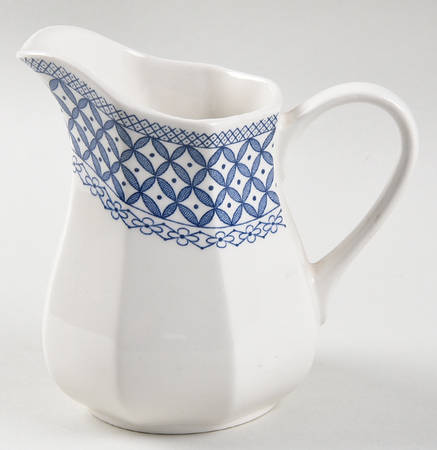 Wicker Blue Creamer
