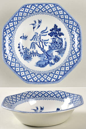 Willow Blue Fruit/Dessert (Sauce) Bowl