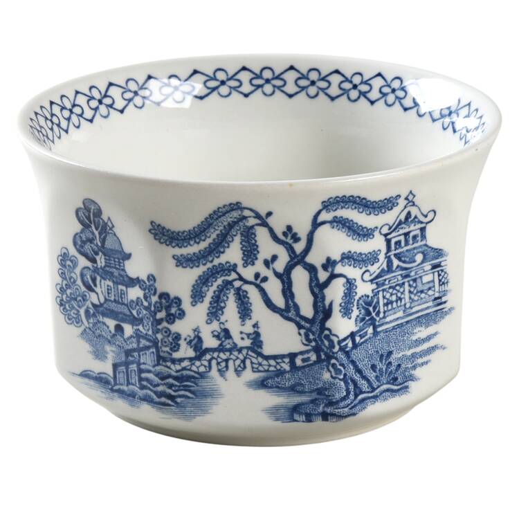 Willow Blue Open Sugar Bowl