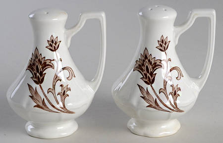 Windsong Dark Brown Salt & Pepper Set