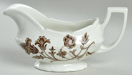 Windsong Dark Brown Gravy Boat