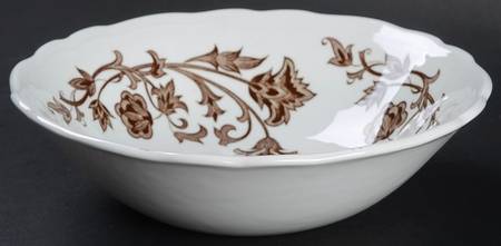 Windsong Dark Brown Coupe Cereal Bowl