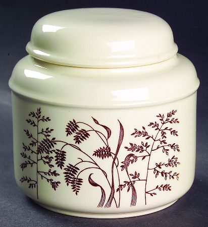 Windswept Brown Sugar Bowl & Lid