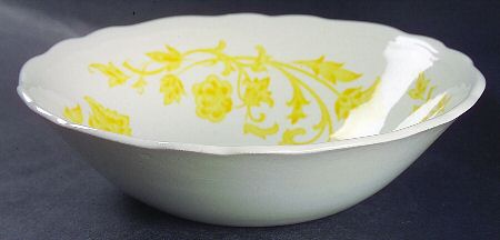 Windsong Yellow Coupe Cereal Bowl