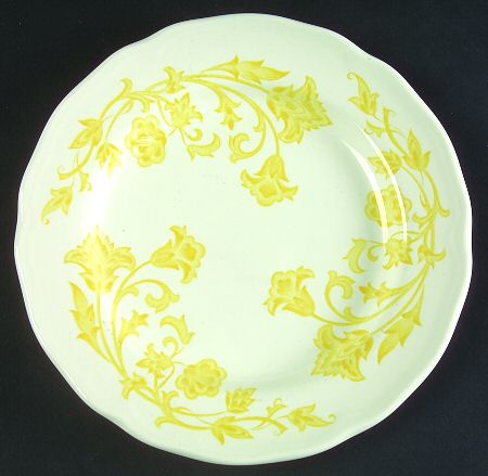 Windsong Yellow Dessert/Pie Plate