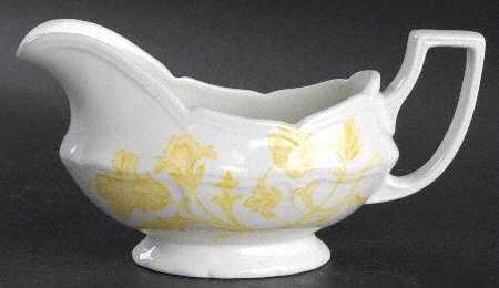 Windsong Yellow Gravy Boat