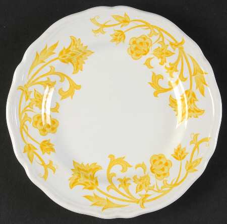 Windsong Yellow Bread & Butter Plate