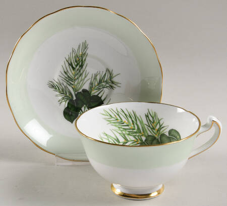 Sherwood Footed Cup & Saucer Set