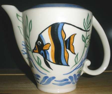 Aquarium After Dinner Coffee Pot & Lid