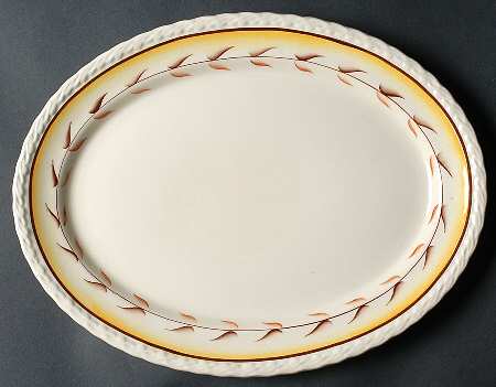 Arcadia 13" Oval Serving Platter