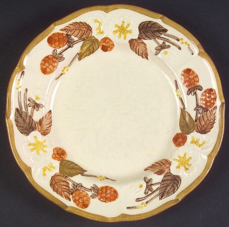 Autumn Berry Bread & Butter Plate