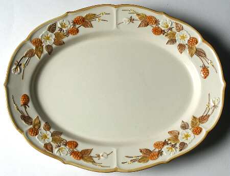 Autumn Berry 14" Oval Serving Platter