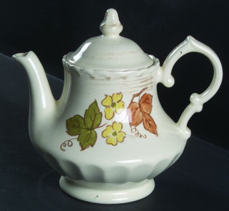 Autumn Leaves Teapot & Lid