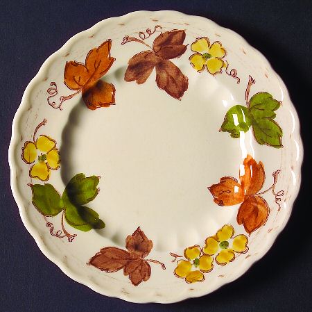 Autumn Leaves Bread & Butter Plate