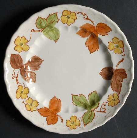 Autumn Leaves Salad Plate
