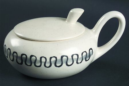 Aztec Sugar Bowl & Lid