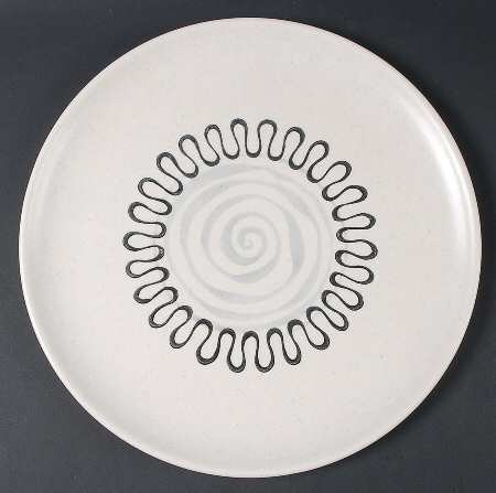 Aztec 13" Chop Plate (Round Platter)