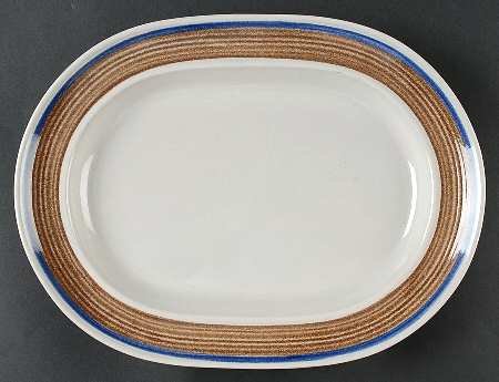 Bandero 13" Oval Serving Platter