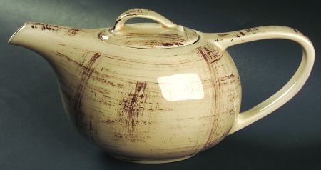 Barkwood Teapot & Lid
