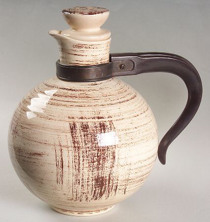 Barkwood Carafe & Lid