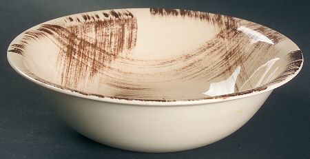 Barkwood 8" Round Vegetable Bowl