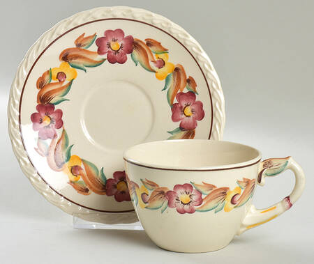 Beverly Flat Cup & Saucer Set