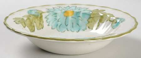 Blue Fascination Rim Fruit/Dessert (Sauce) Bowl